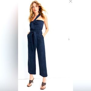 Veronica Beard Floral Printed Pant, Navy - Size 4